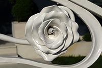 Cancello e parapetto in ferro battuto foto 3