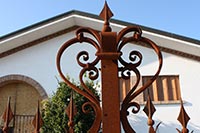 Cancello in ferro battuto foto 3