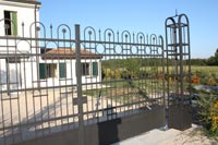 Cancello in ferro battuto foto 4