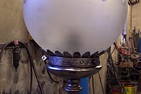 Lampade in ferro battuto foto 6