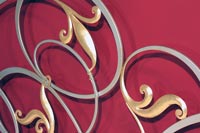 Letto in ferro battuto Diamante