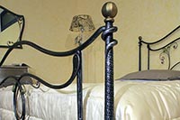 Letto in ferro battuto Diomede