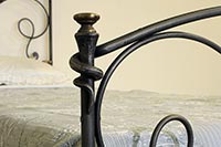 Letto in ferro battuto Flora