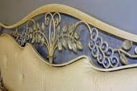 Letto in ferro battuto Glicine