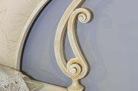 Letto in ferro battuto Glicine