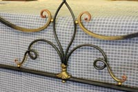 Letto in ferro battuto Minerva