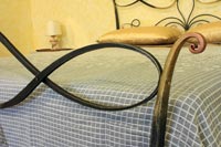 Letto in ferro battuto Minerva