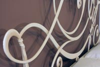 Letto in ferro battuto Perles