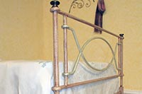 Letto in ferro battuto Tosca