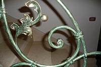 Parapetti e corrimano in ferro battuto foto 4