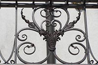 Parapetto in ferro battuto foto 2