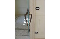 Ringhiera scala interna e parapetto in ferro battuto foto 9